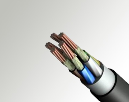 Силовые кабели с пластмассовой изоляцией 5x16x0.66 мм ППГнг-HF